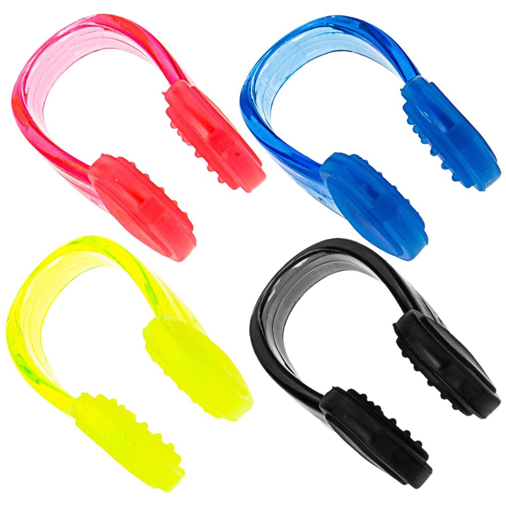4Pcs Swimming Nose Plugs Wear Resistant Nose Clips for Adults Kids Comfortable for Swimming