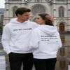 MARLLCO Dear Person Behind Me Hoodie for Women You Are Enough Hoodie Mental Health Sweatshirt Casual Long Sleeve Pullover Top (White1,Medium) view 3