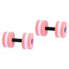 Kisangel 2pcs Eva Floating Dumbbell for Aquatic Fitness Lightweight Barbell for Men Women Boys and Girls for Arm Shoulder and Leg Training Random Equipment for Water Aerobics view 1