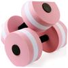 Kisangel 2pcs Eva Floating Dumbbell for Aquatic Fitness Lightweight Barbell for Men Women Boys and Girls for Arm Shoulder and Leg Training Random Equipment for Water Aerobics view 4
