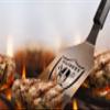 YouTheFan NFL Las Vegas Raiders Spirit Series 3-Piece BBQ Set, Stainless Steel, 22" x 9" & NFL Las Vegas Raiders Logo Series Cutting Board view 4