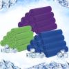 Hosuly 30 Pack Cooling Towels, 40"x12" Ice Breathable Chilly Sweat Rag Microfiber Workout Rags for Gym Towels for Neck and Face for Yoga Golf Sport Running(Dark Blue, Light Green, Purple) view 1