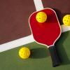 Baluue 2pcs Silicone Grip Sleeve for Racket Comfortable Handle Cover for Pickleball and Tennis Easy to Replace Portable Design view 2