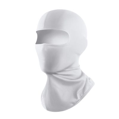 2THESTARS Balaclava Ski Mask Summer Cooling Face Cover Lightweight Shiesty Mask for Men Women UV Protector Unisex Motorcycle - White