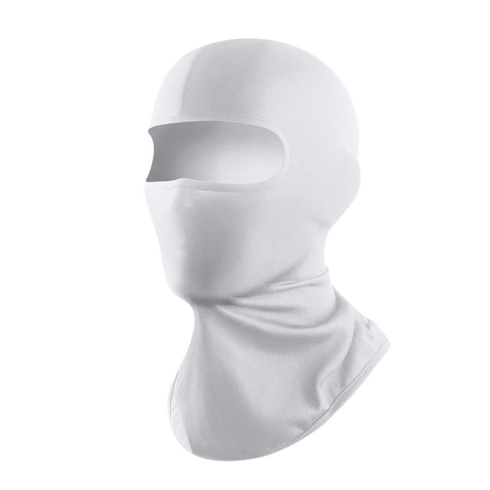 2THESTARS Balaclava Ski Mask Summer Cooling Face Cover Lightweight Shiesty Mask for Men Women UV Protector Unisex Motorcycle - White
