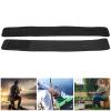 Xcello 50pcs Fishing Rods Belt Stretchy Straps Fishing Tackle Ties Cable Bait Casting Rod Holders Durable Nylon (Black) view 3