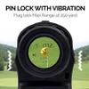 AILEMON Golf Laser Rangefinder Hunting Range Finder 900Y Fast Focus High-Precision Continuous Scan Flag Pole Locking Vibration Function Slope Mode Range Finder view 4