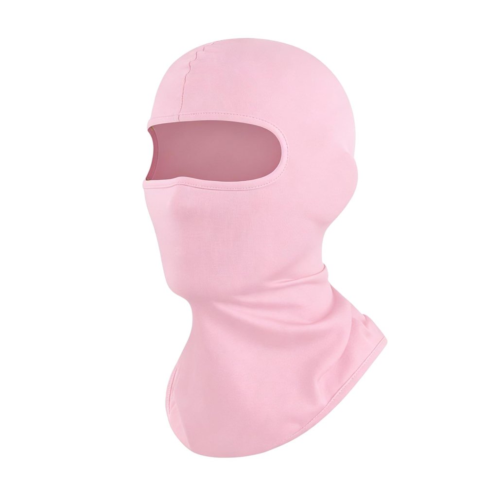 2THESTARS Balaclava Ski Mask Summer Cooling Face Cover Lightweight Shiesty Mask for Men Women UV Protector Unisex Motorcycle - Pink