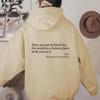 MARLLCO Dear Person Behind Me Hoodie for Women You Are Enough Hoodie Mental Health Sweatshirt Casual Long Sleeve Pullover Top (Khaki2,Large) view 3
