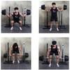 Barbell Rack/Squat Rack, Max.Load 250 Kg, Adjustable Squat Stands Power Weight Bench Support for Barbell Free-Press Bench Home & Gym view 4