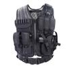 BOMTURN Tactical Vest Outdoor Ultra-Light Breathable Durable Mesh Airsoft Vest Adjustable Detachable Belt & Holster view 1