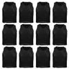 Xcello 12Pcs Small Mesh Breathable Children Football Training Exercise Vest Black Kid Size for Multiple Sports Training view 1
