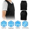 Xcello 12Pcs Small Mesh Breathable Children Football Training Exercise Vest Black Kid Size for Multiple Sports Training view 3