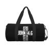ARESU Christian Bible Verse Jesus The Way John 14-6 Duffel Bag Gym Bag Sports Bags Foldable Travel Bag Multipurpose Backpack, Black view 4