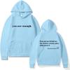 MARLLCO Dear Person Behind Me Hoodie for Women You Are Enough Hoodie Mental Health Sweatshirt Casual Long Sleeve Pullover Top (Light Blue2,Small) view 1