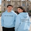 MARLLCO Dear Person Behind Me Hoodie for Women You Are Enough Hoodie Mental Health Sweatshirt Casual Long Sleeve Pullover Top (Light Blue2,Small) view 2