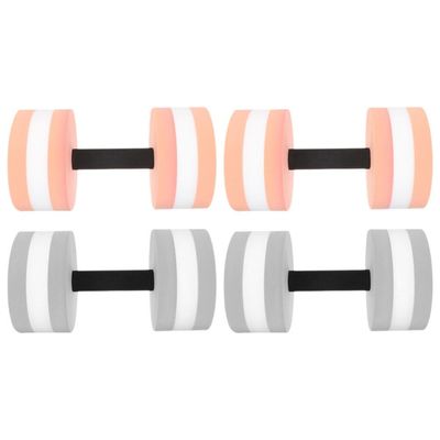 Baluue 4pcs Water Dumbbells for Aquatic Aerobics Lightweight Hand Weights for Pool Exercises Ergonomic Design for Lower Back and Core Strengthening for Water Workouts