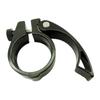 Aluminum Bicycle Seatpost Clamp, 38mm Diameter, Sleek Black Design view 1
