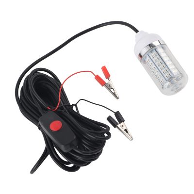 HERCHR Fishing Light, 108LED Beads LED Fishing Light Eye Shape Fishing Underwater Submersible Marine Boat Lamp Fish Tool Accessories for Outdoors Fishing(108)