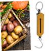 Yardwe 4pcs Portable Hook Scale Handheld Spring Weight Scale for Luggage and Fishing Dual Measurement Weighing Hook view 3