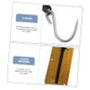 Yardwe 4pcs Portable Hook Scale Handheld Spring Weight Scale for Luggage and Fishing Dual Measurement Weighing Hook view 4
