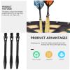 BESPORTBLE 24pcs Professional Aluminium Alloy Dart Shafts Lightweight Durable Stems for Flight Stability Dart Accessories for All Skill Levels view 2