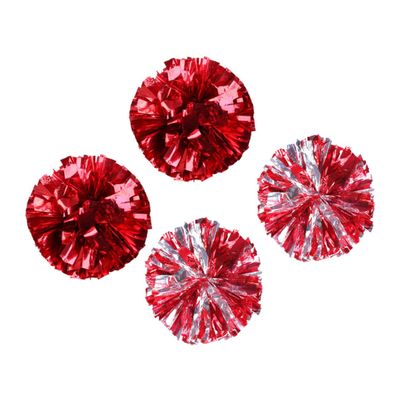 BESPORTBLE 8pcs Cheer Pom Poms Dance Flower Balls for Cheerleaders Cheerleading Props School Sports Competition Christmas Decor