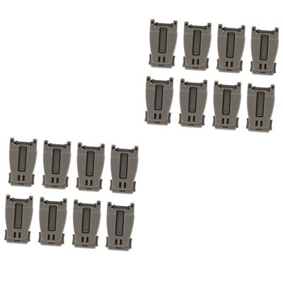BESPORTBLE 20pcs Web Buckles for Tactical Backpack Luggage Straps Belt Organizer Buckle Clips