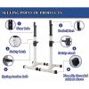 Strength Training Dumbbell Racks, Squat Rack - Adjustable Height Stand Barbell Rack, Bench Press Weight Storage Rack, for Home Gym, 4000 Lbs Max Load, Safe and Durable view 2
