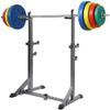 Home Abdominal Dumbbell Bench Multi-Function Barbell Rack Dip Stand, Adjustable Barbell Stand Weight Lifting Rack, Gym Family Fitness Squat Rack Strength Training Workout Dipping Statio view 1