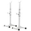 Dumbbell Squat Racks Adjustable Barbell Rack Squat Rack, Barbell Rack, Weight Rack, Adjustable Squat Stands Power Weight Bench Support for Barbell Free-Press Bench Home and Gym