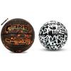 AND1 Chaos Basketball: Official Regulation Size 7 (29.5 inches) Rubber - Deep Channel Construction & Chaos Rubber Basketball: Game Ready, Office Regulation Size (29.5) Streetball, Made for Indoor view 1