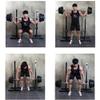 WASHLA Adjustable Height Squat Rack Stands,Bench Press Combo Barbell Rack,Workouts Exercise,Bench Press Weight Stand For Indoor Gym Fitness Training,200kg Max Load view 3