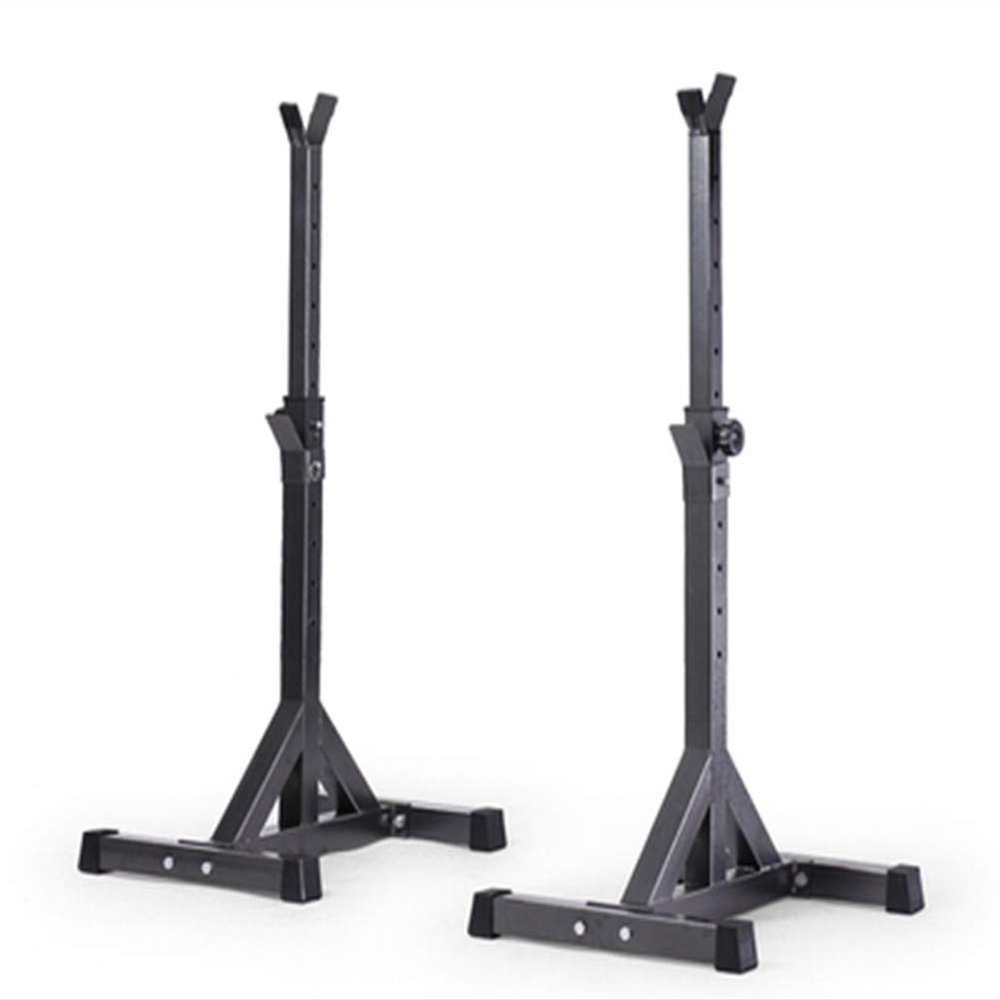 Barbell Rack Dip Stand Barbell Stand Weight Lifting Rack Gym Adjustable Squat Rack, Strength Training Fitness Barbell, Squat Stands Rack Barbell Free Press Bench, Home Gym Strength TRAI