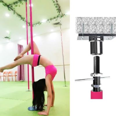 YLQFGUVWK Home Adjustable Pole Dance Pole, Rotating/Static Dance Pole for Beginners and 45mm Pole Dance Pole, 440 Lbs Weight Capacity