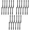 BESPORTBLE 36pcs Aluminium Alloy Shafts for Durable Rod Accessories for Enhanced Game Performance Lightweight Replacement Stems Compatible Flights view 1