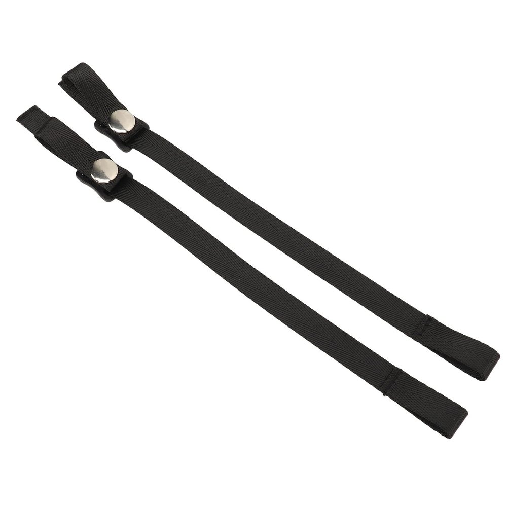2Pcs Hockey Helmet Chin Strap, Ice Hockey Chin Strap Replacement Parts with Single Strengthened Snap Enhanced Version