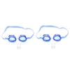 SUPVOX 2pcs Boys and Girls Fog Swimming Portable Glasses for Boys Girls Comfortable Cartoon Design Easy to Wear for Pool Fun view 1