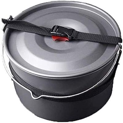 Nonstick Kitchen Cookware Set Cooking Pot Pans Set Lightweight Camping Cookware Camping Cookware Outdoor Portable Cooker Large Single Pot Large Hanging Pot 8L, Luxury Kitchenware Set