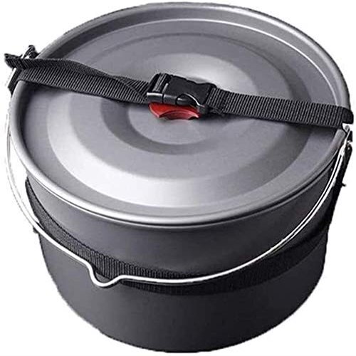 Nonstick Kitchen Cookware Set Cooking Pot Pans Set Lightweight Camping Cookware Camping Cookware Outdoor Portable Cooker Large Single Pot Large Hanging Pot 8L, Luxury Kitchenware Set