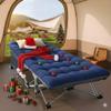 Slsy Oversized XXL Folding Camping Cot for Adults with Pad, Padded Portable Sleeping Cots, Camp Bed with Carry Bag for Outdoor Travel, Beach, Hiking view 3