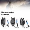 XHTLLO Fishing Bite Alarm, LED Light Fishing Rod with Sound Alert, Fishing Bite Alert Sound Alarm with High Output Speaker, for Daytime Night Outdoor view 2