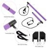 XHTLLO 3 Sections Pilates Bars, Detachable Design Pilates Exercise Stick, Unisex Quickly Assemble Yoga Pull Rods, for Women Men Home Gym Yoga Pilates view 4