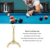 Miskall Pool Cue Bridge Head, Professional Pool Cue Holder, Light Weight, Portable, Long Durability for Club view 4