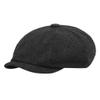 Applejack Hat for Women Women Newsboy Hats Cabbie Hat Beret Paperboy Tweed Baker Boy Fall Spring Cap (Black, One Size) view 1