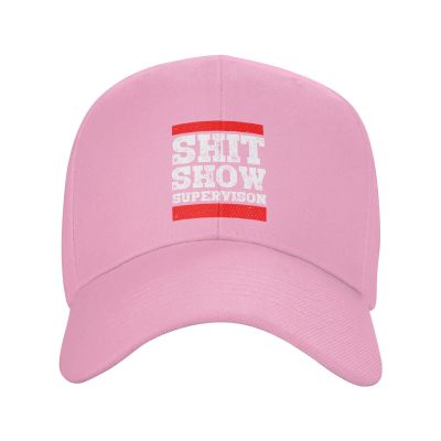 Peiyeety Shit Show Supervisor Hat Women Baseball Hats Graphic Caps Pink