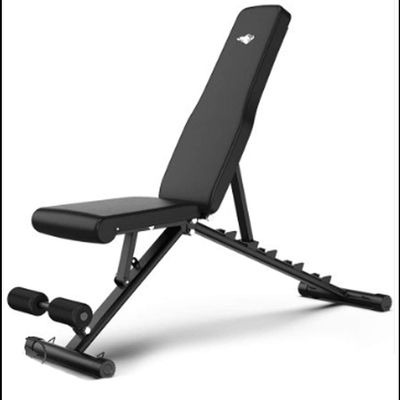 Squat Rack Bearing 350KG Ajustable Weight Bench for Full Body Workout, Incline and Decline Weight Bench for Indoor Workout, Home Gym
