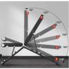 Squat Rack Bearing 350KG Ajustable Weight Bench for Full Body Workout, Incline and Decline Weight Bench for Indoor Workout, Home Gym view 3