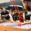 Suuim Multi Game Table, 3-in-1 48"" Combo Game Table W/Soccer, Billiard, Slide Hockey, Wood Foosball Table, Perfect for Game Rooms, Arcades, Bars, Parties, F view 4