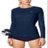 IUGA Rash Guard for Women UPF 50+ SPF UV Protection Long Sleeve Workout Tops with Pockets Dry Fit Hiking Swim Shirt Midnight Blue view 1